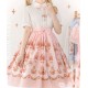 Strawberry Witch Rabbit In The Rose Garden Skirt, JSK and One Piece(Full Payment Without Shipping)